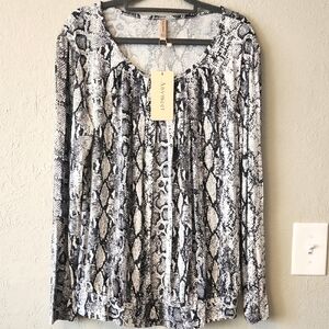New Snakeskin Blouse